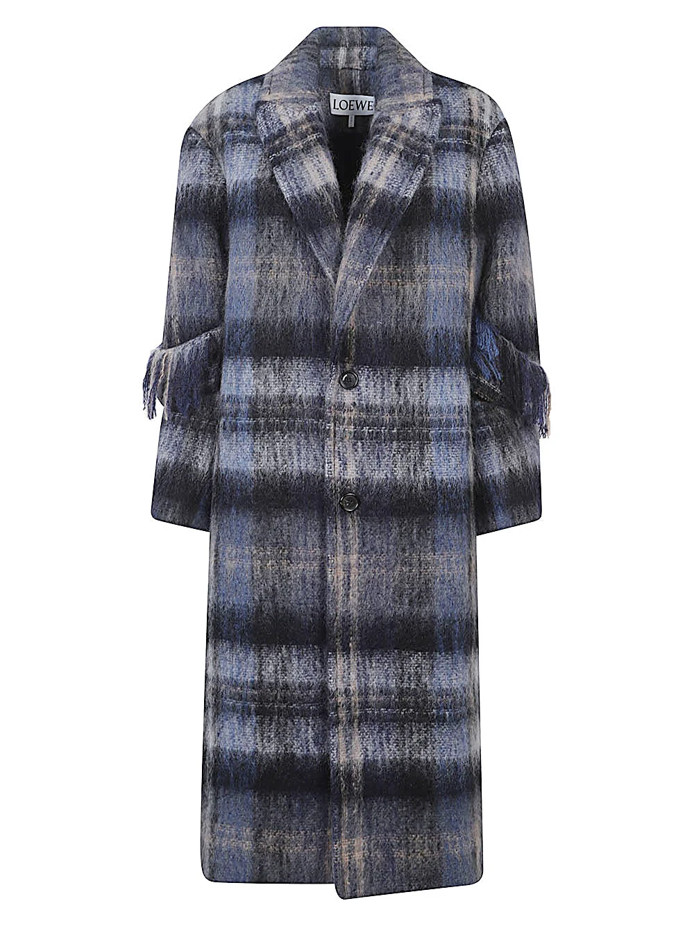 Loewe Women Wool Single-Breasted Coat - 1