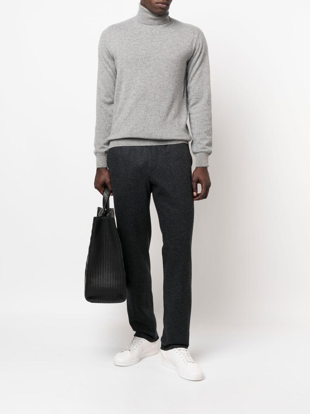 cashmere roll-neck jumper - 2