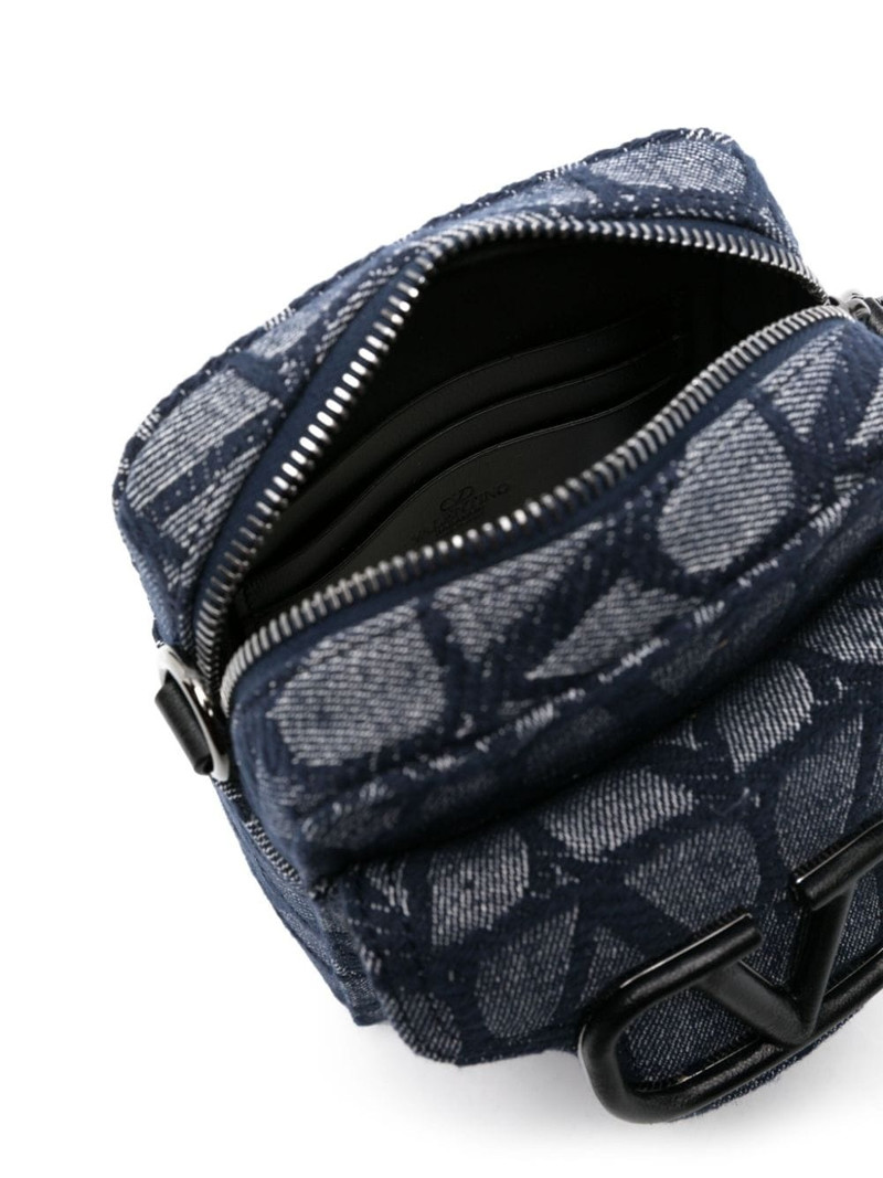 small Locò denim messenger bag 5