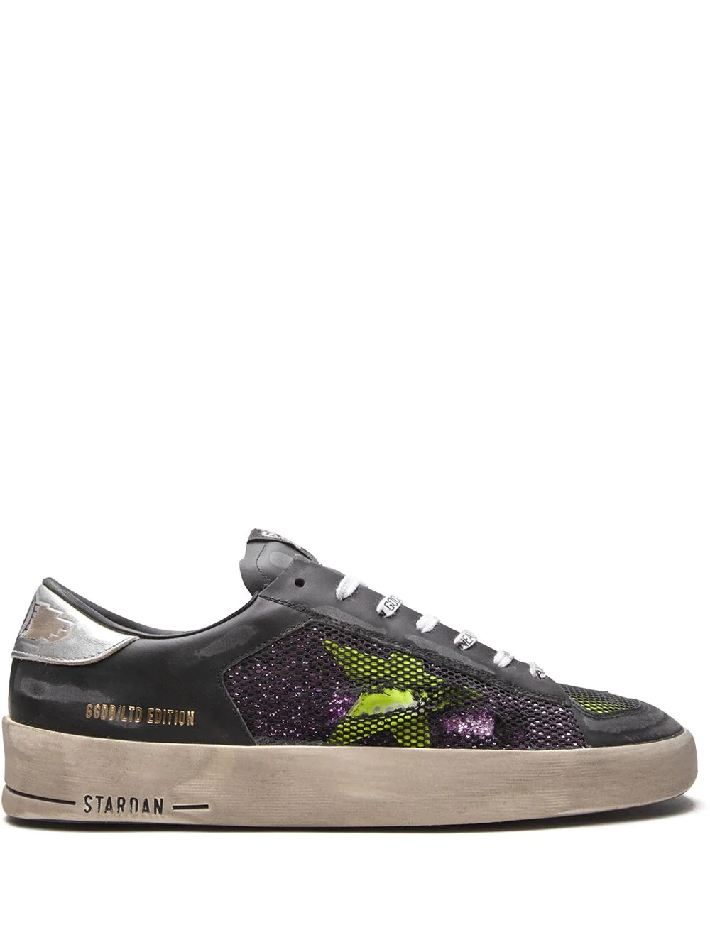 Stardan glitter-detail sneakers - 1