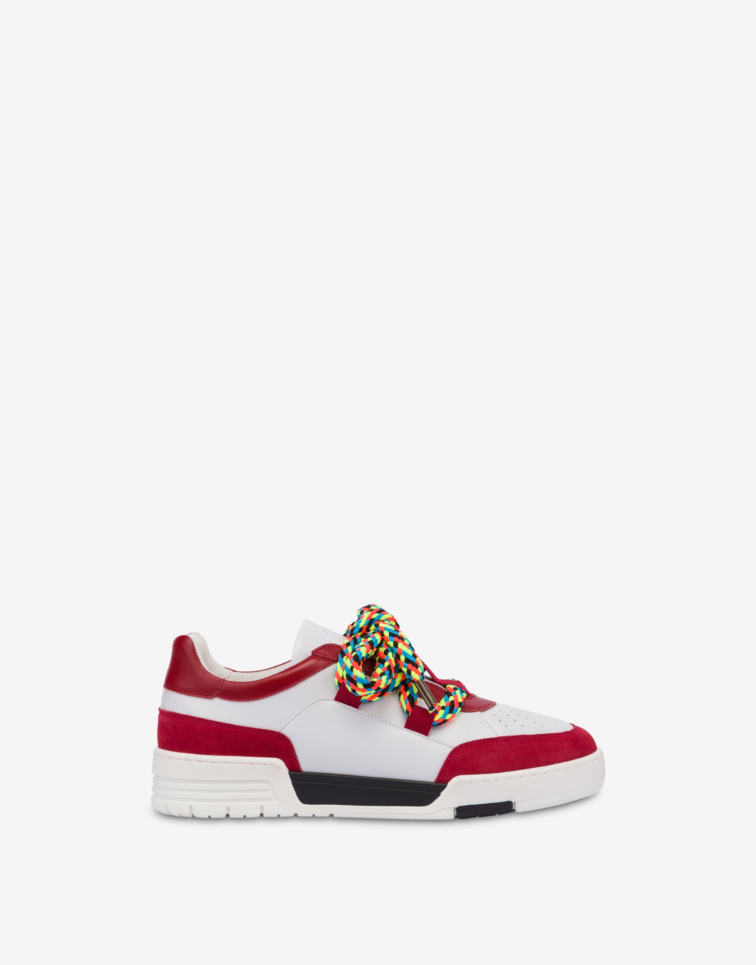 STREETBALL CALFSKIN SNEAKERS WITH MAXI LACES - 2