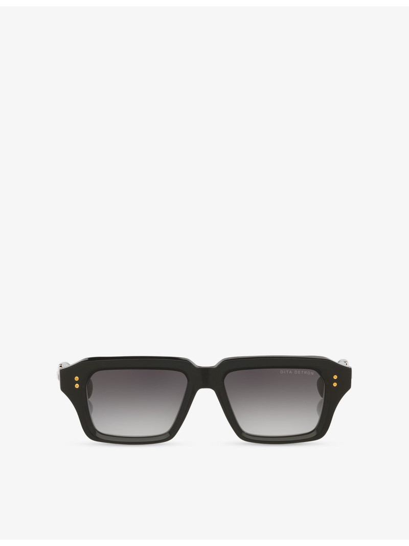 D4000471 Detron Square-Frame Acetate Sunglasses 1