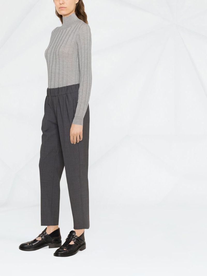 cropped tailored trousers - 3