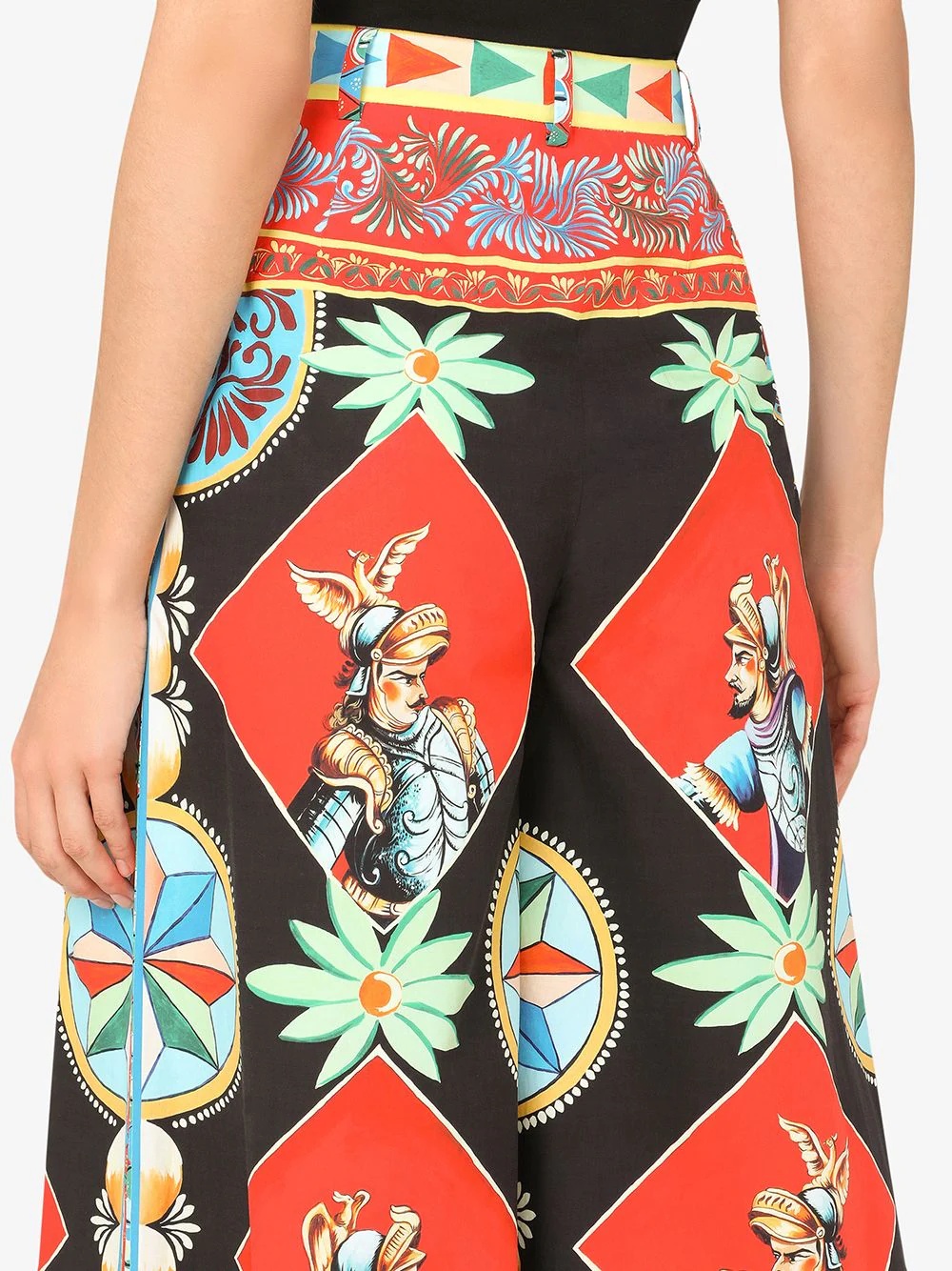 multi-panel palazzo pants - 5
