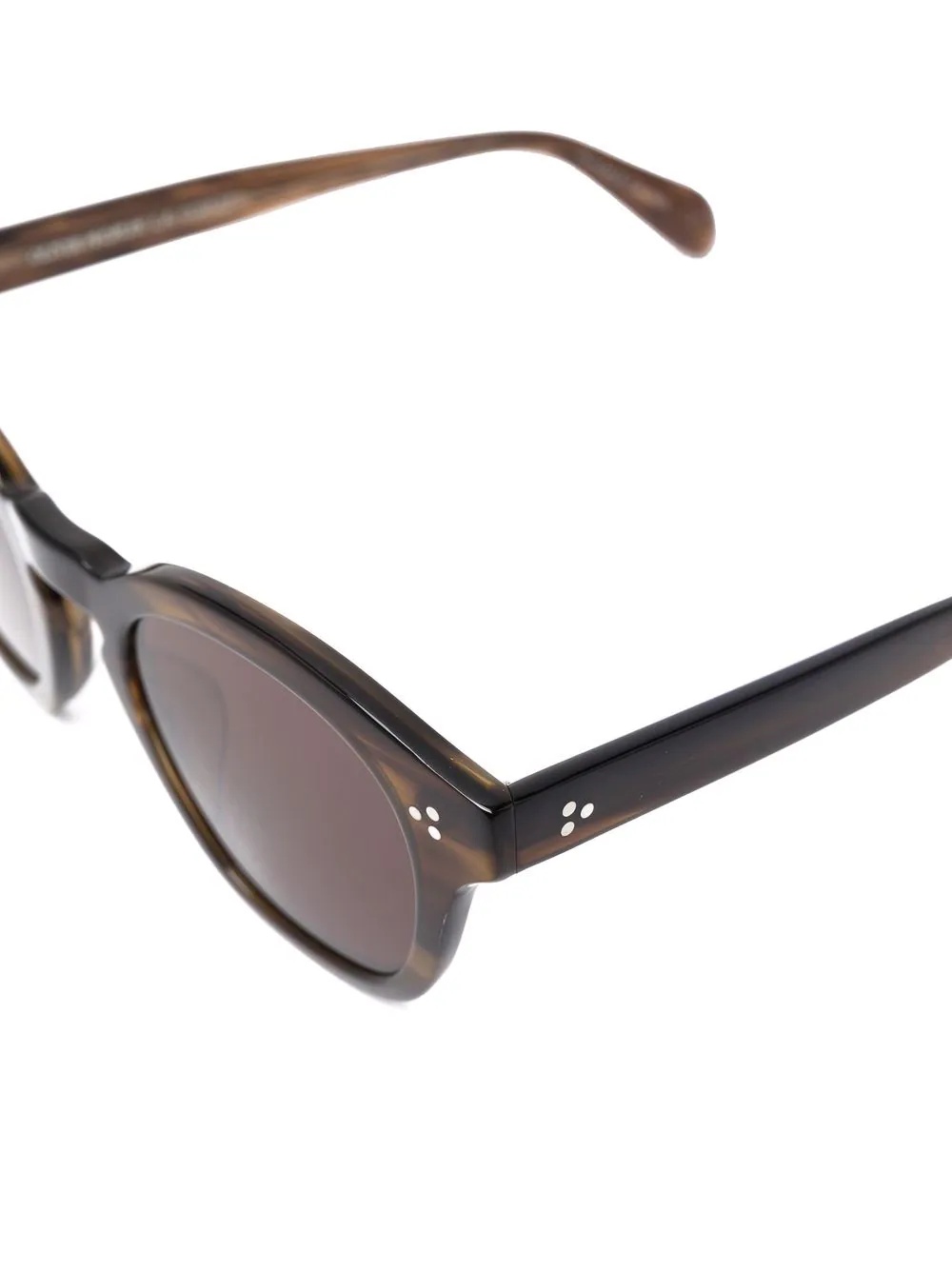 tortoiseshell-effect square sunglasses - 3