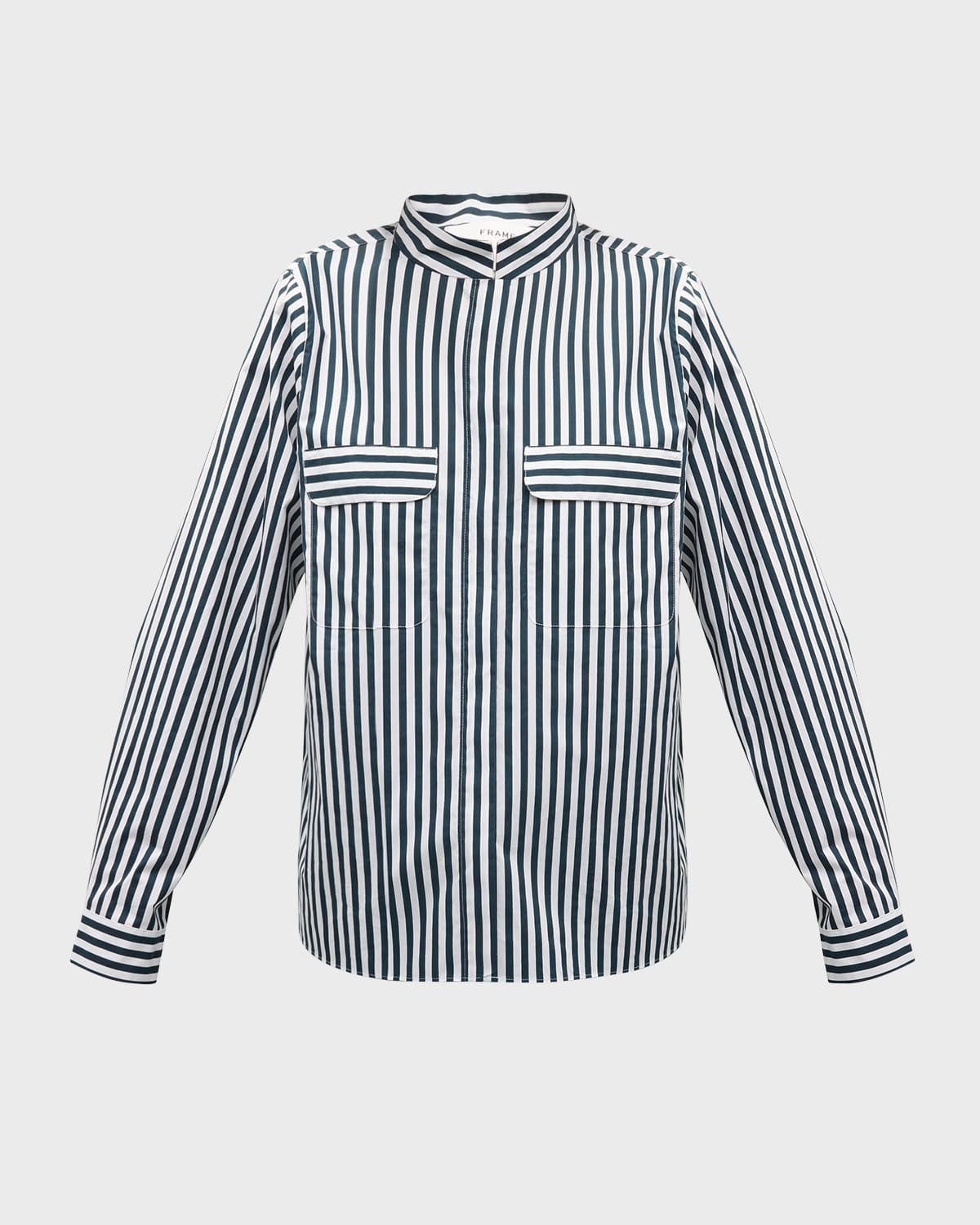 Stripe Double-Pocket Shirt - 1