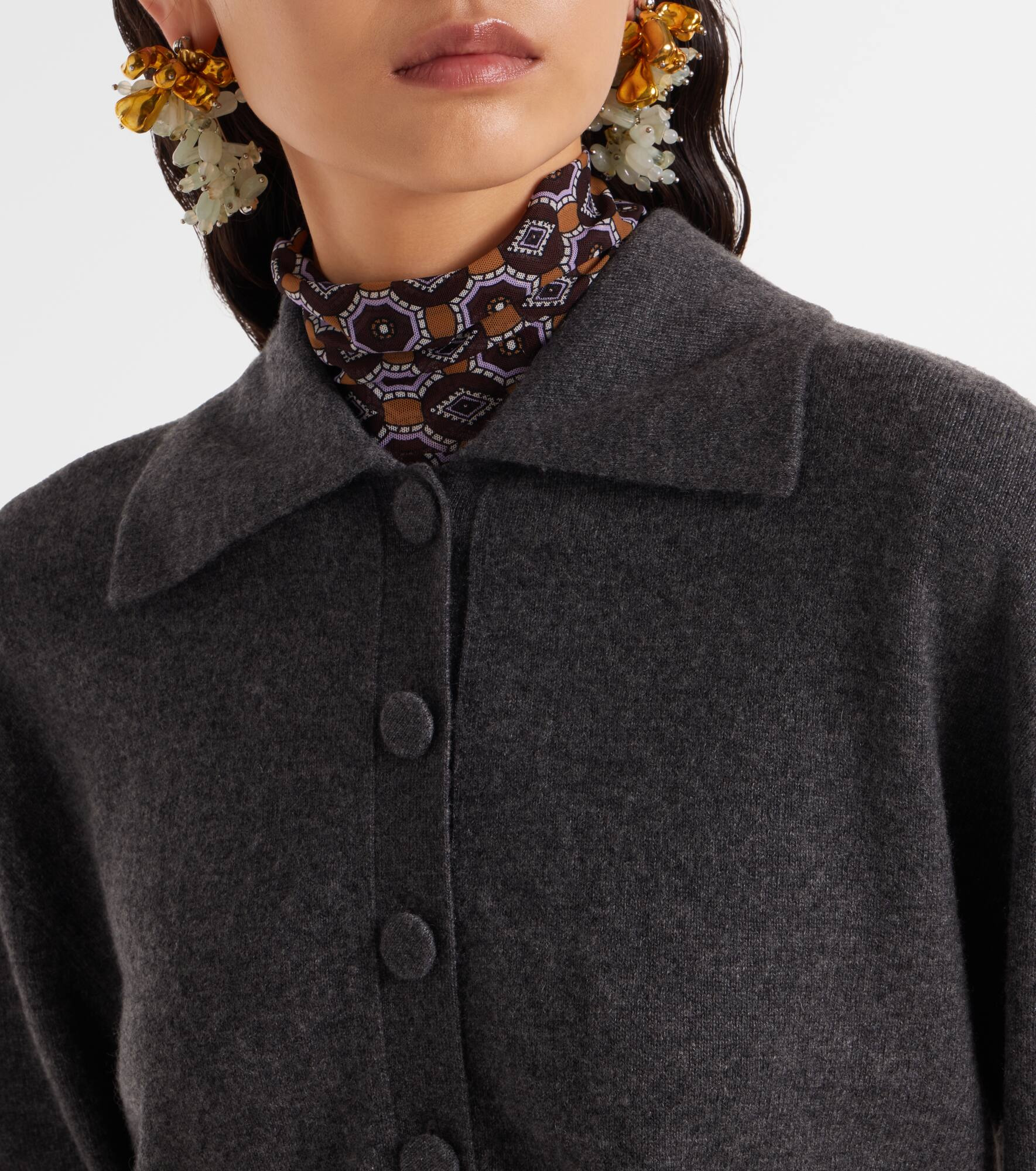 Cashmere cardigan - 4