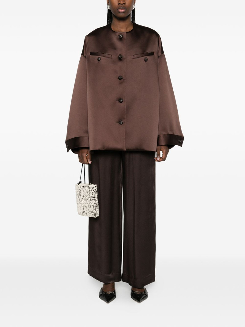 RÓHE chest-pocket button jacket outlook