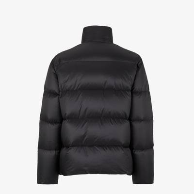 FENDI Black nylon down jacket outlook