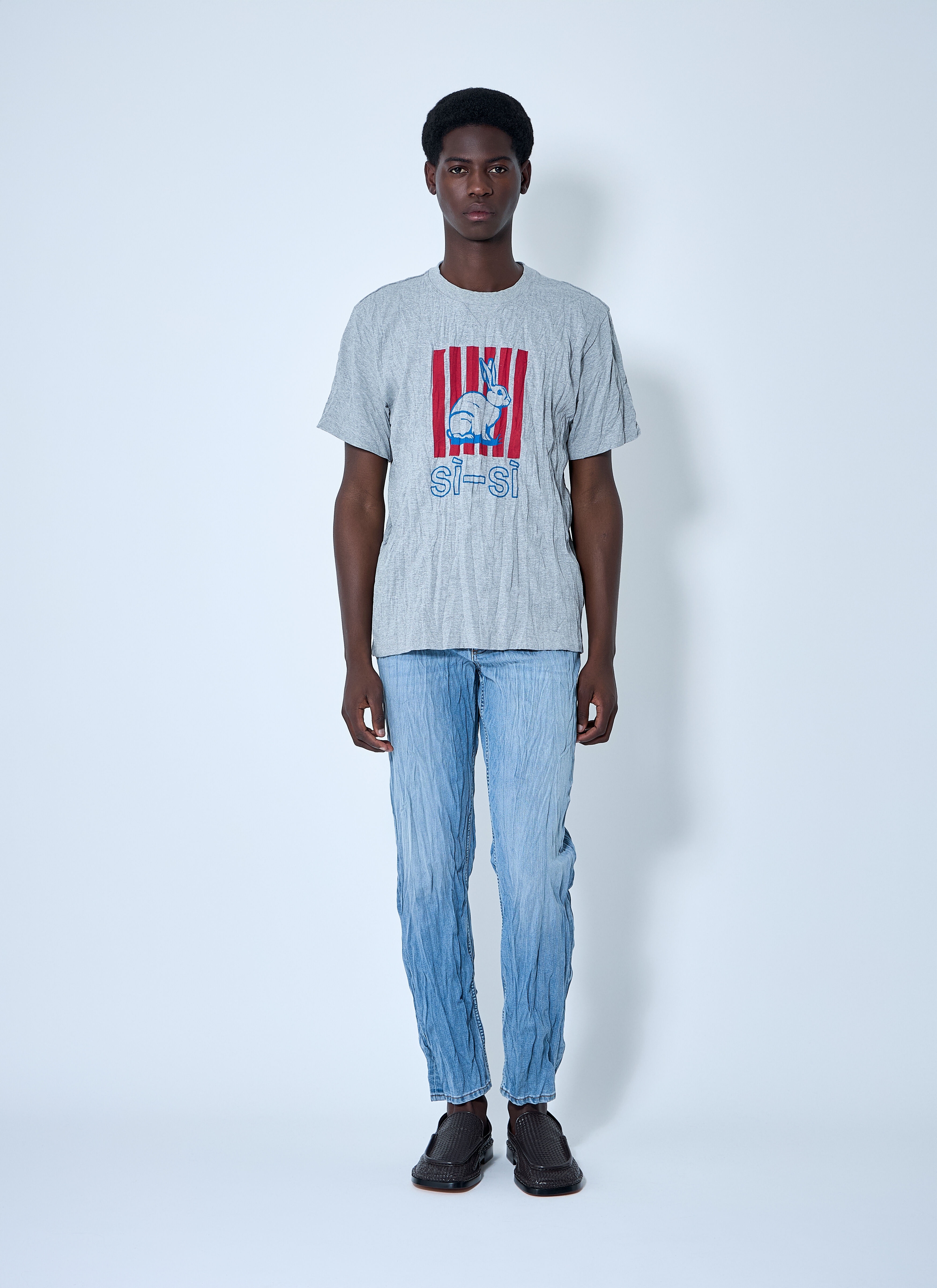 Bottega Veneta Crushed Sisi T-Shirt | lncc | REVERSIBLE