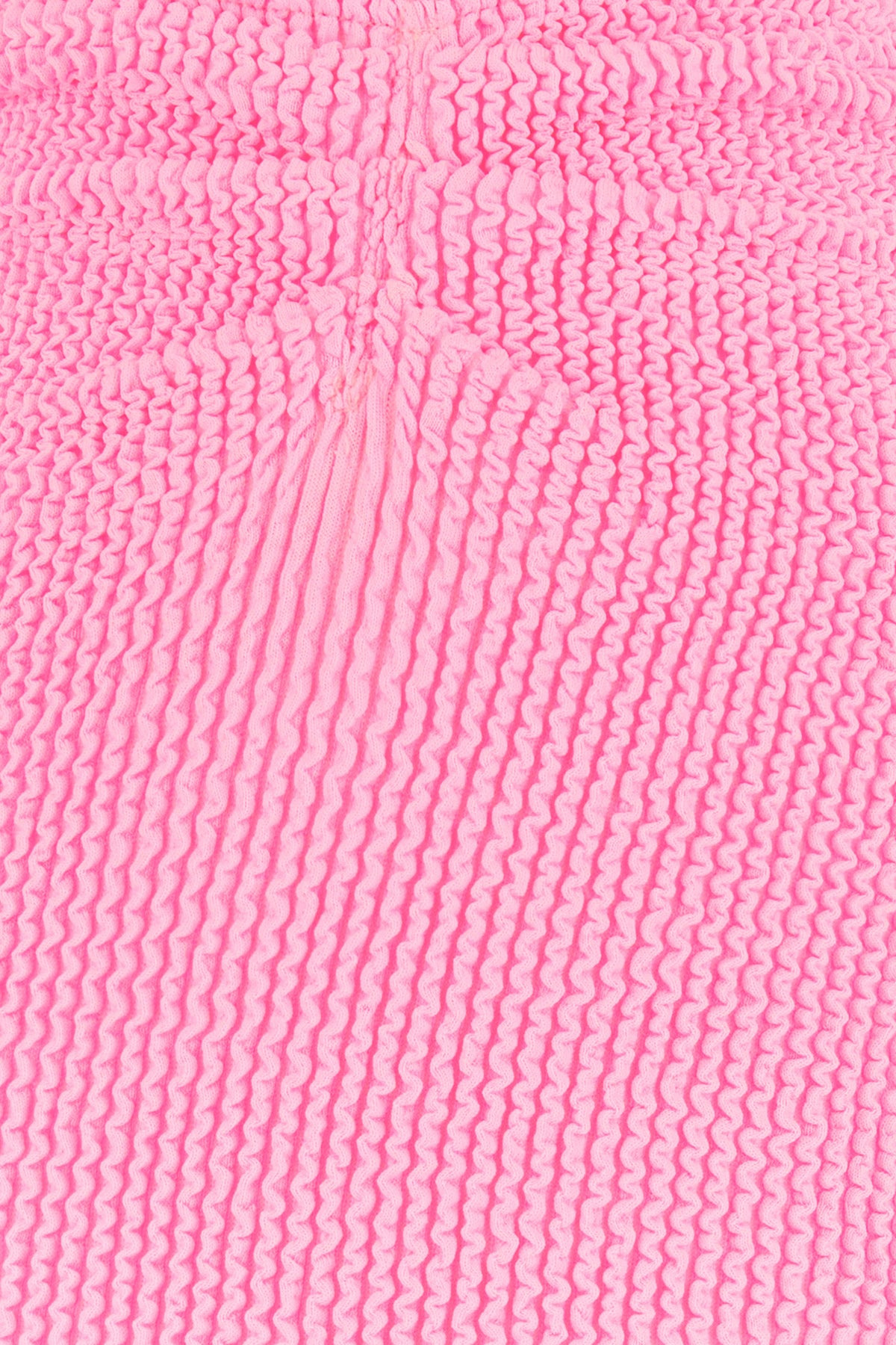 Fluo pink stretch nylon blend miniskirt - 3