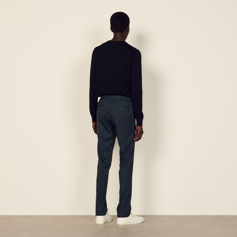 Straight-leg virgin wool pants 3