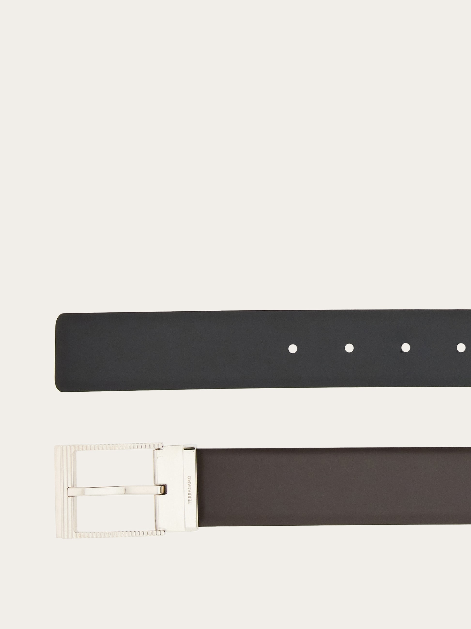 Reversible and adjustable Gancini belt - 2