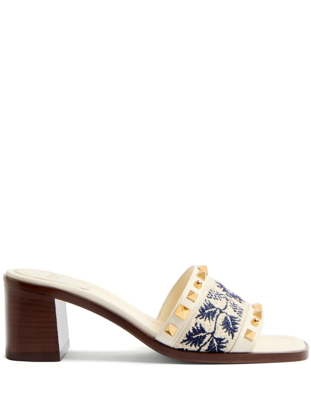 60mm County embroidered sandals - 1