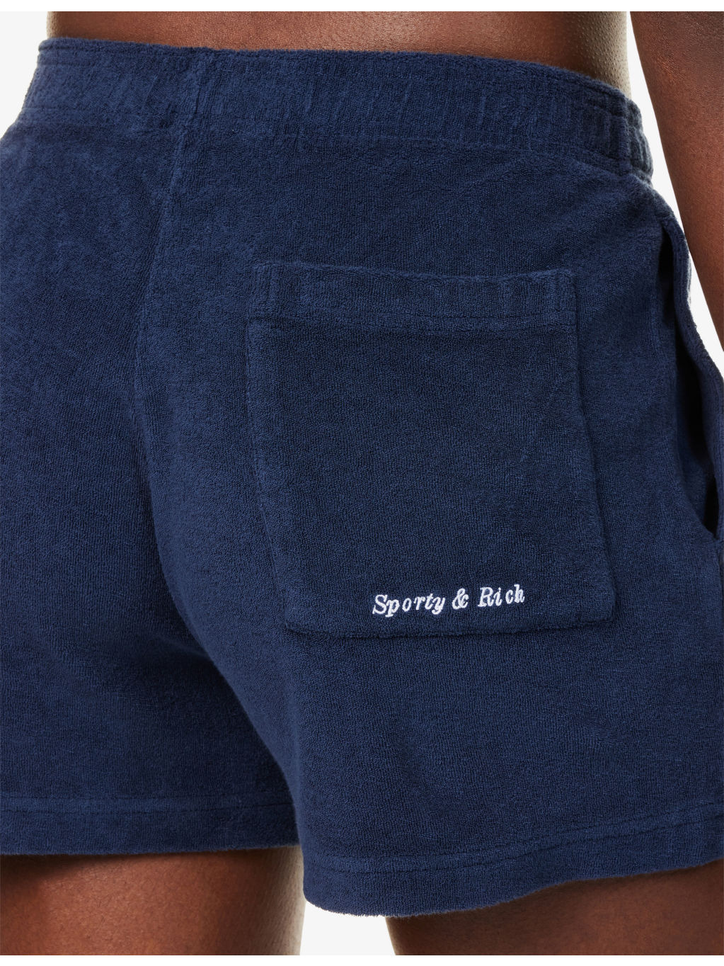 Eden Script Terry-Cotton Shorts - 6