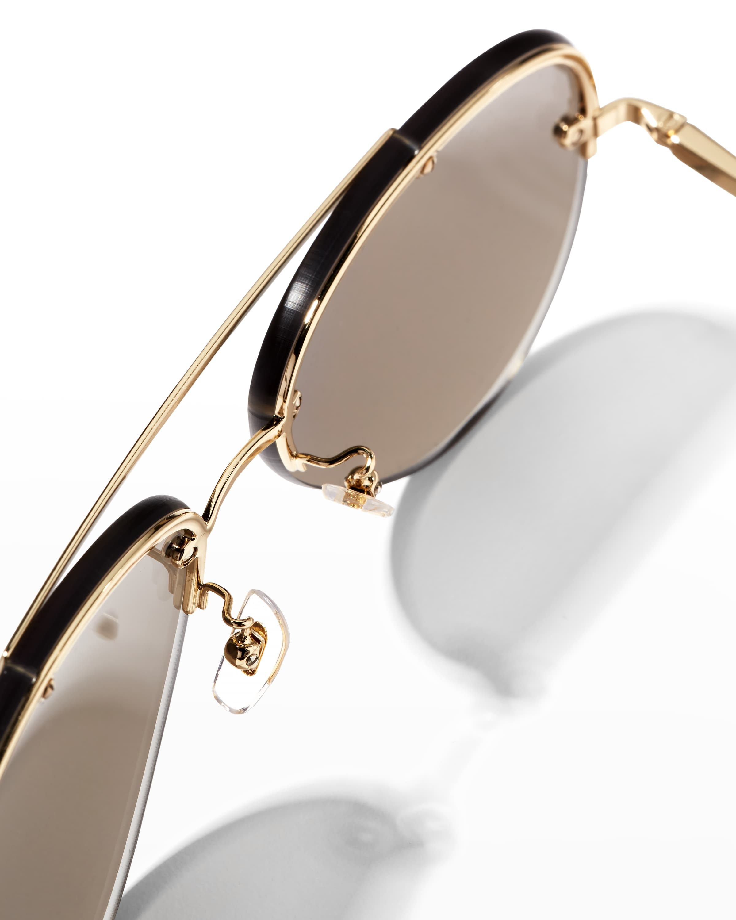 Men's Rimless Metal Aviator Sunglasses - 4