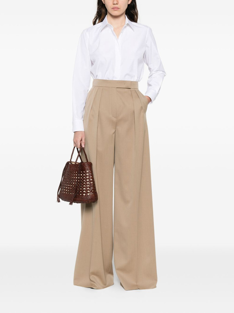 Max Mara Maroso collared cotton shirt outlook