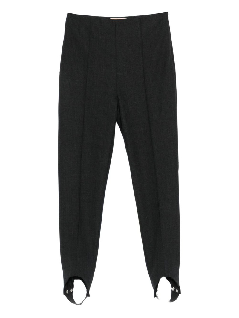 stirrup-detail trousers 1