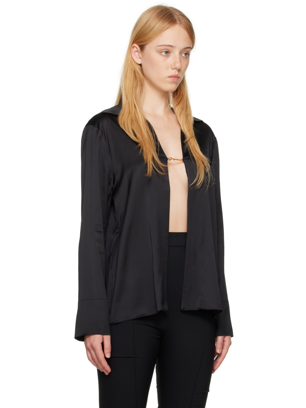 Black Le Papier 'La Chemise Notte' Shirt - 2