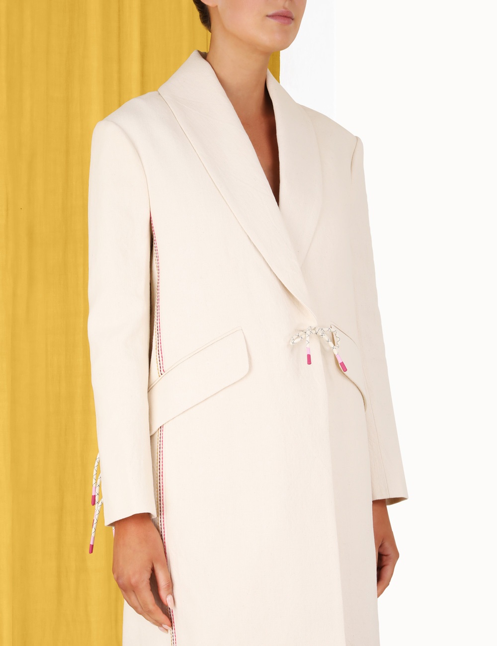 HIGH TIDE SHAWL COLLAR COAT - 5