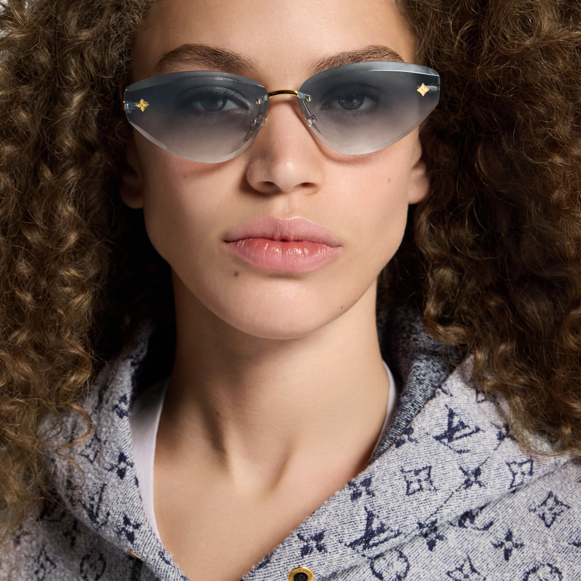 LV Jewel Low Cat Eye Sunglasses - 4