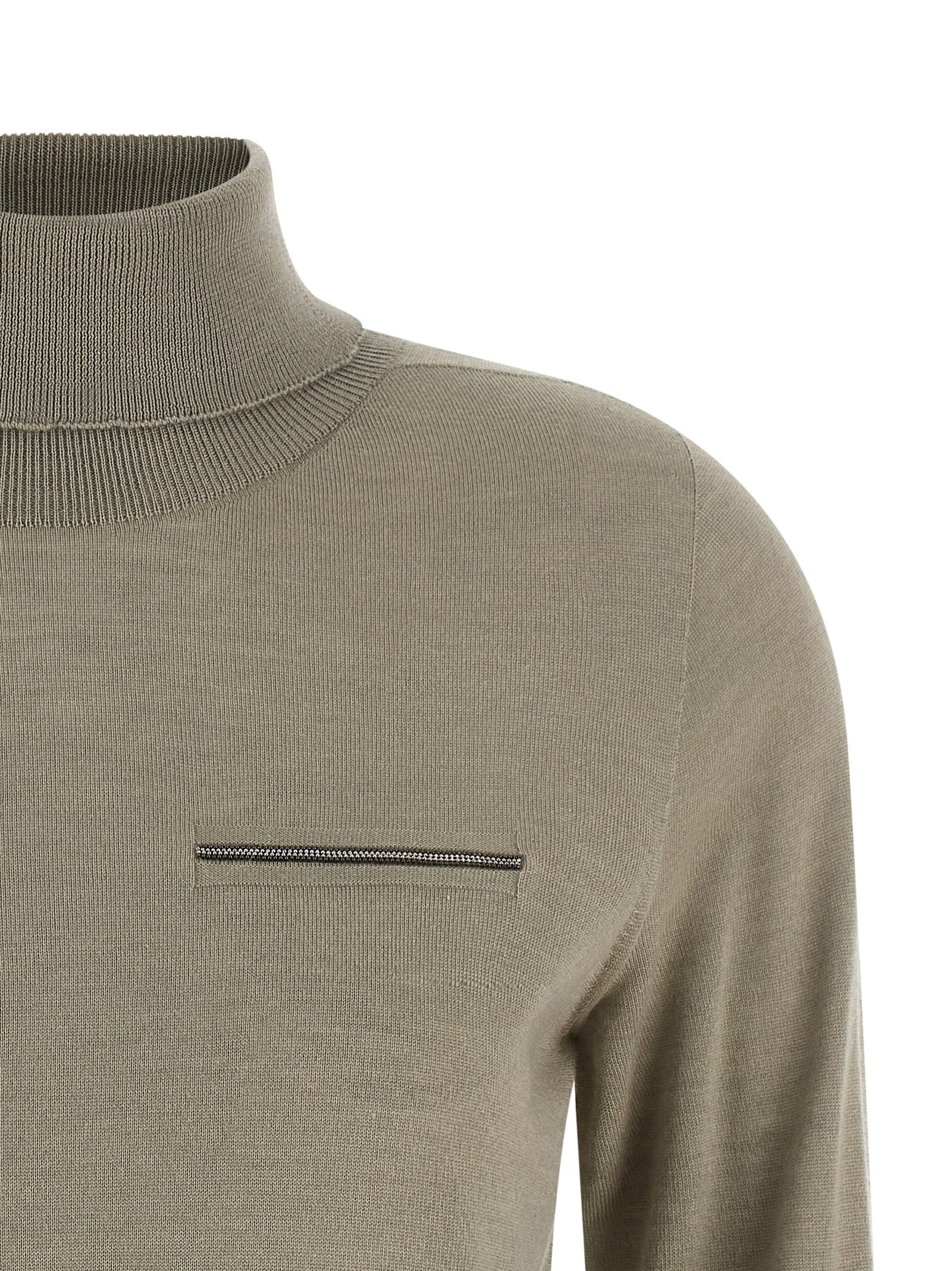 PESERICO - Peserico Women Jewel Pocket Turtleneck Sweater - 3