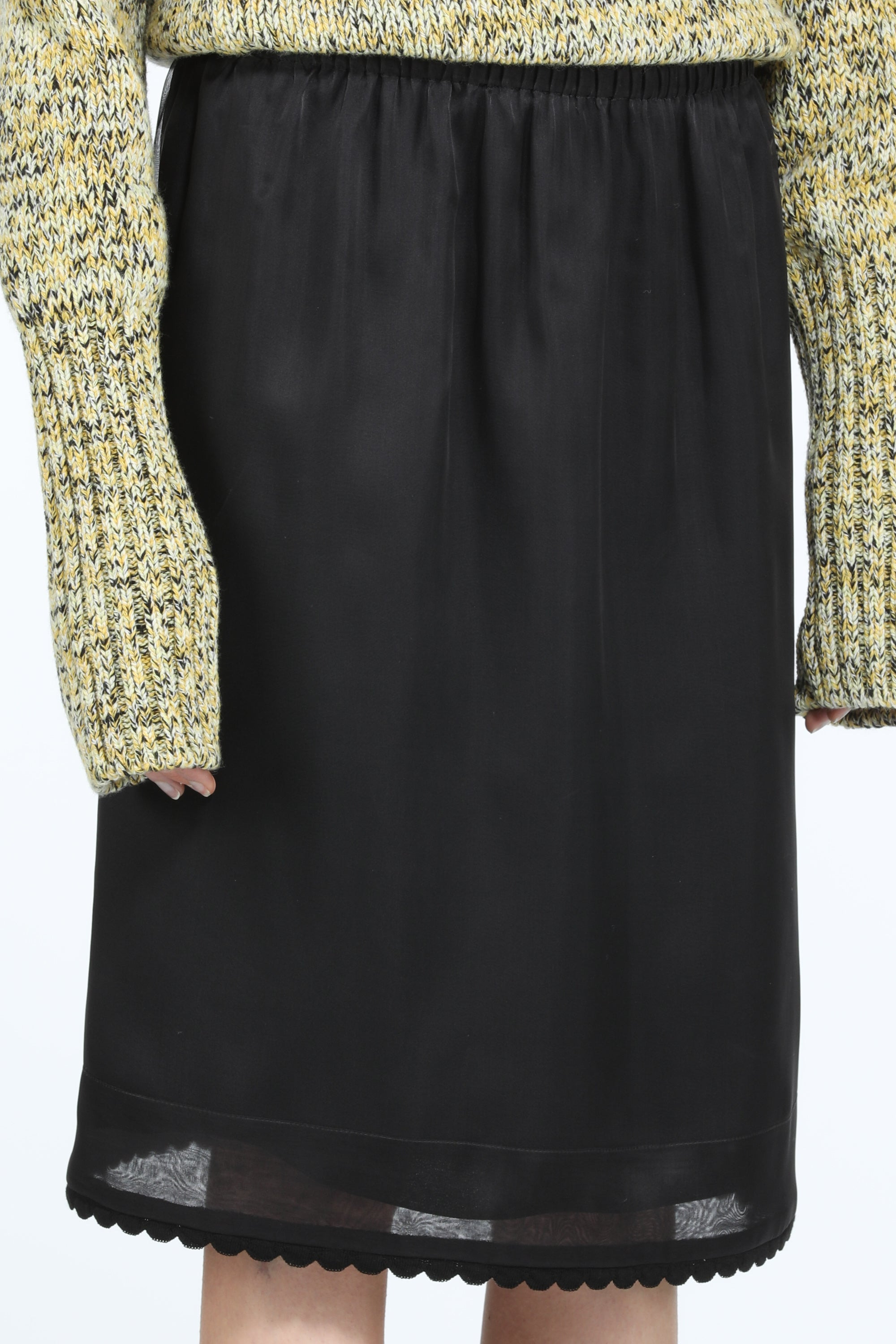 KNEE-LENGTH SKIRT - 5