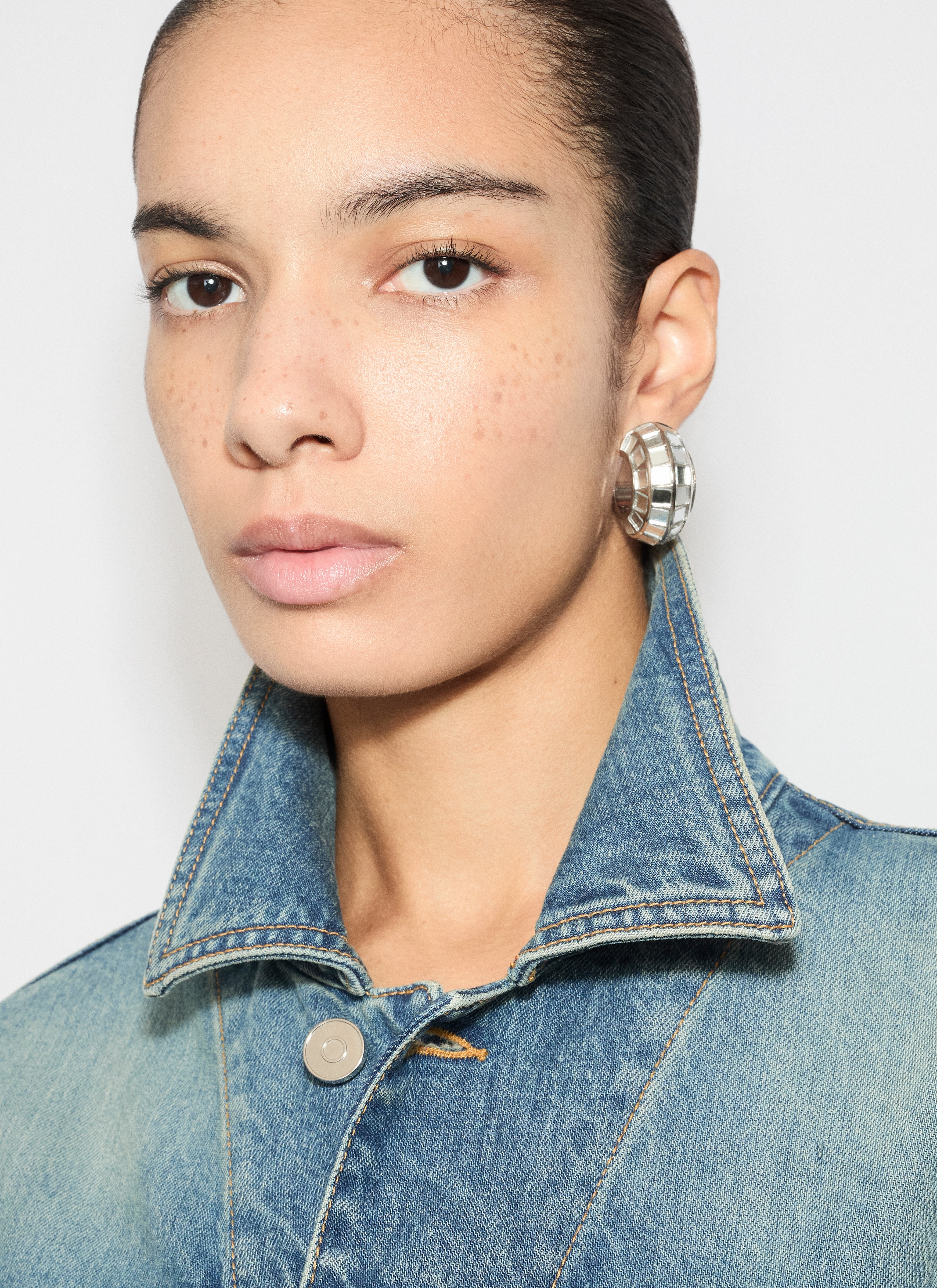 ART DECO HOOP EARRINGS - 2