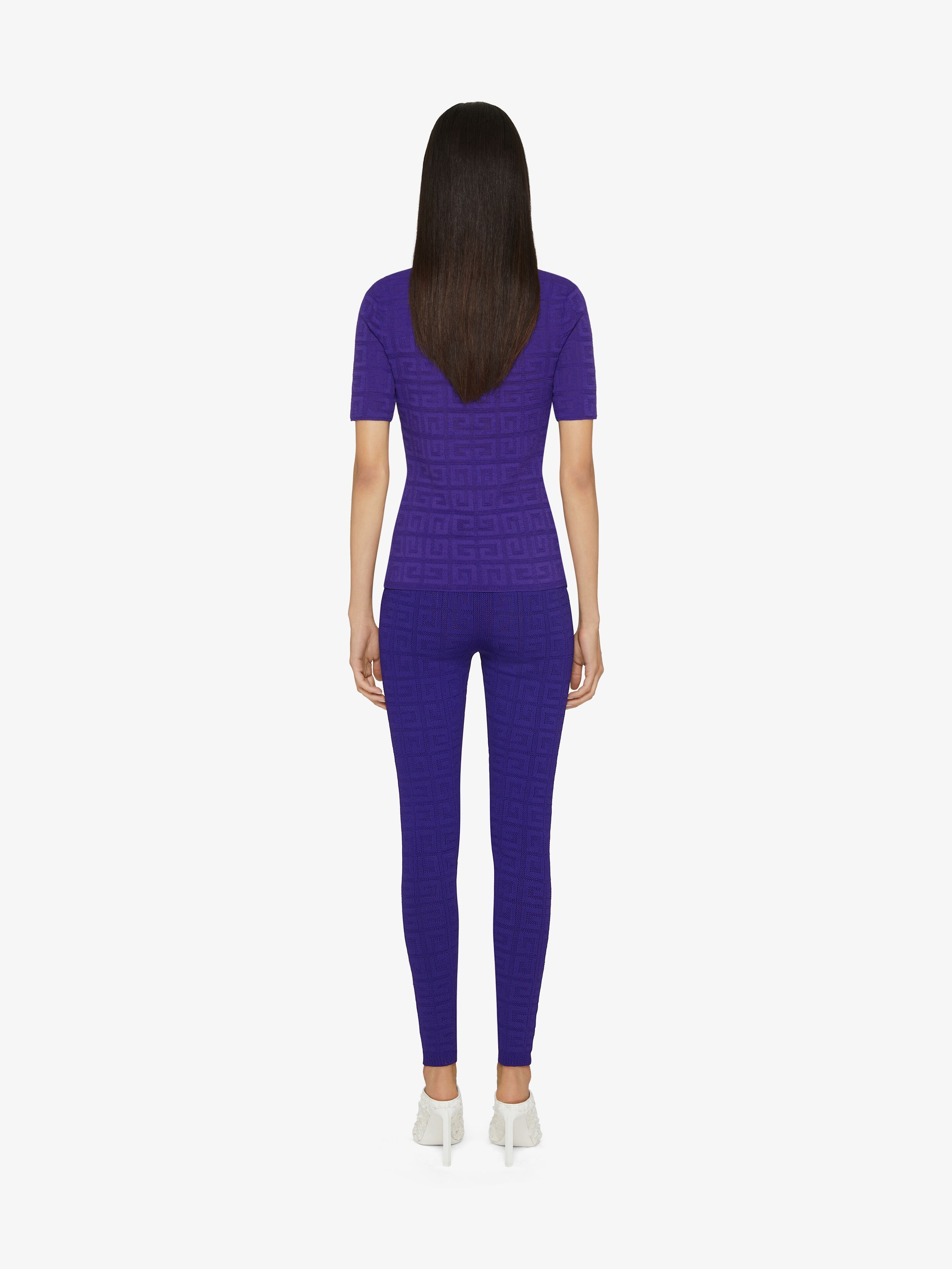 LEGGINGS IN 4G JACQUARD - 4