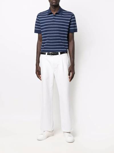 Ralph Lauren striped short-sleeve polo shirt outlook