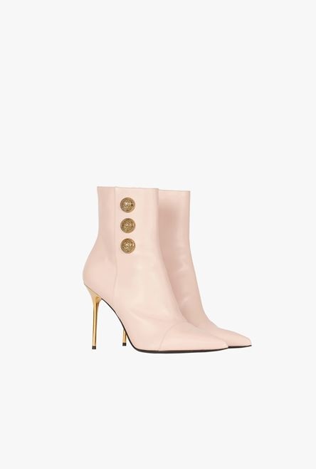 Nude leather Roni ankle boots - 2