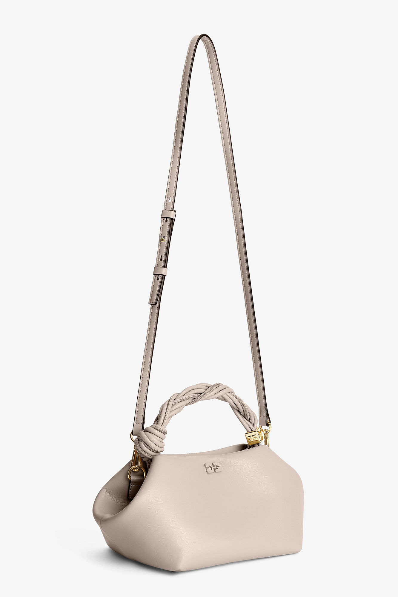 LIGHT GREY SMALL GANNI BOU BAG - 7