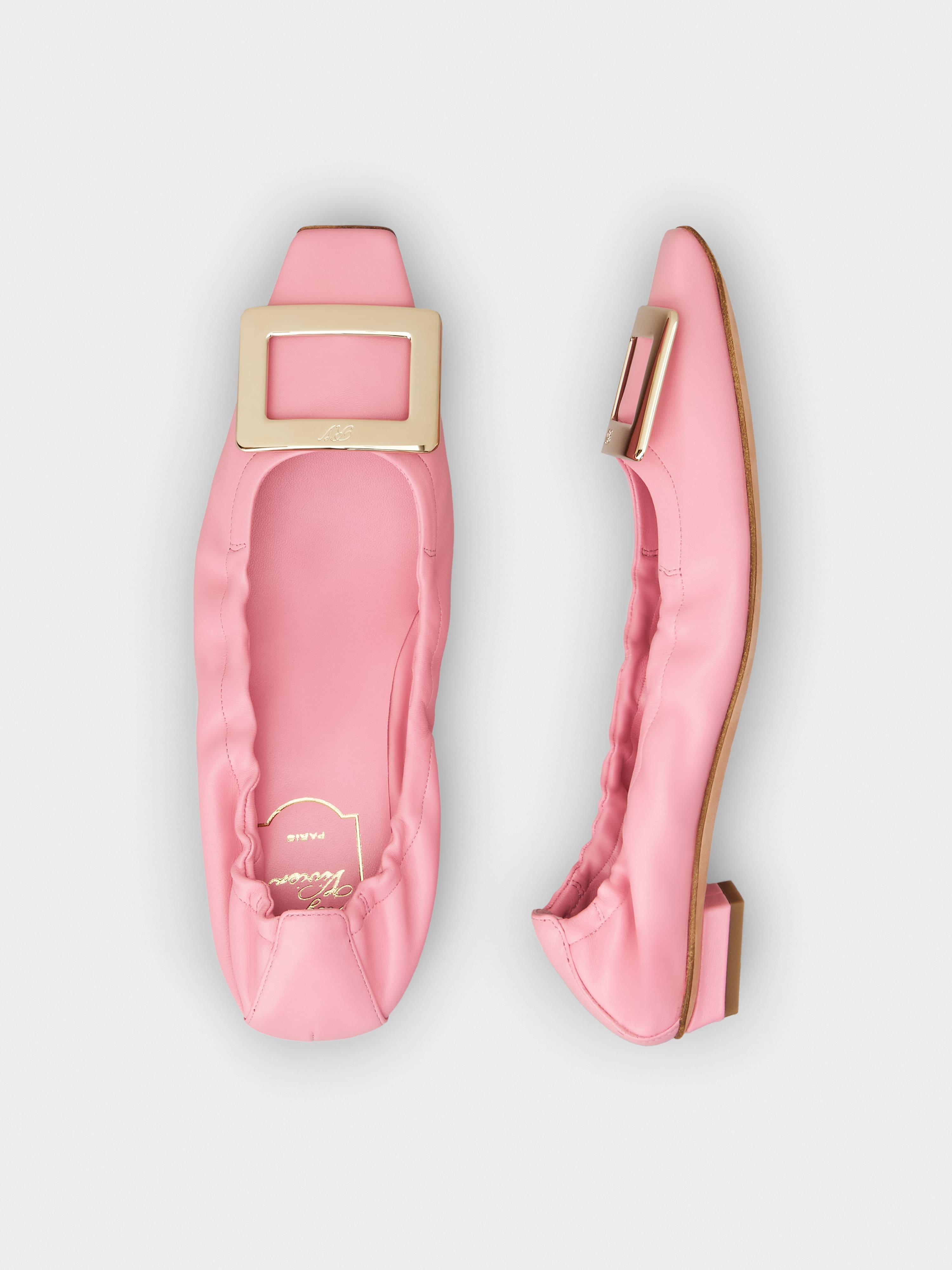 Belle Vivier Ballerinas in leather - 4