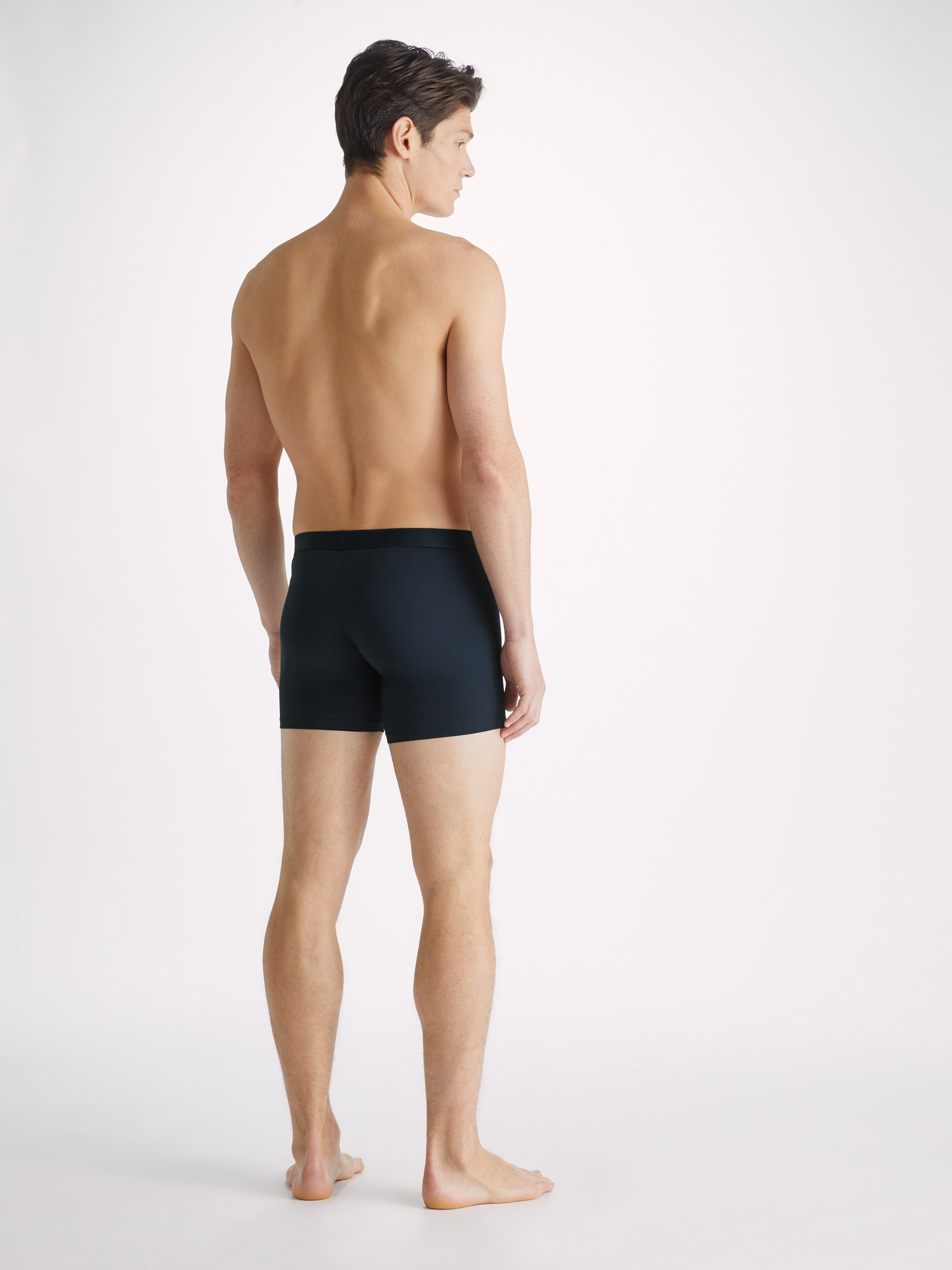 Men's Trunks Jack Pima Cotton Stretch Navy - 4