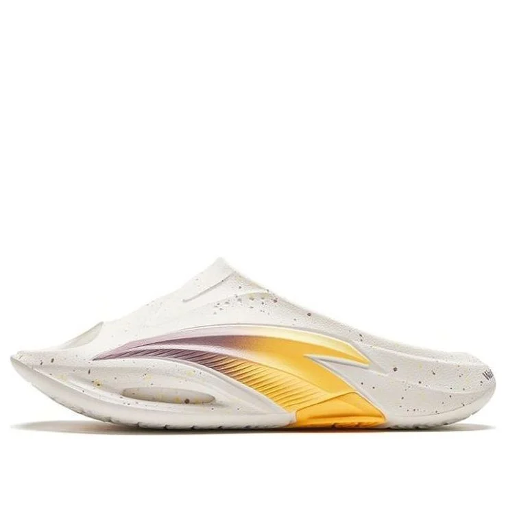 ANTA x WASSUP Nitrogen Slippers 'White yellow Purple' 912411801-3 - 1