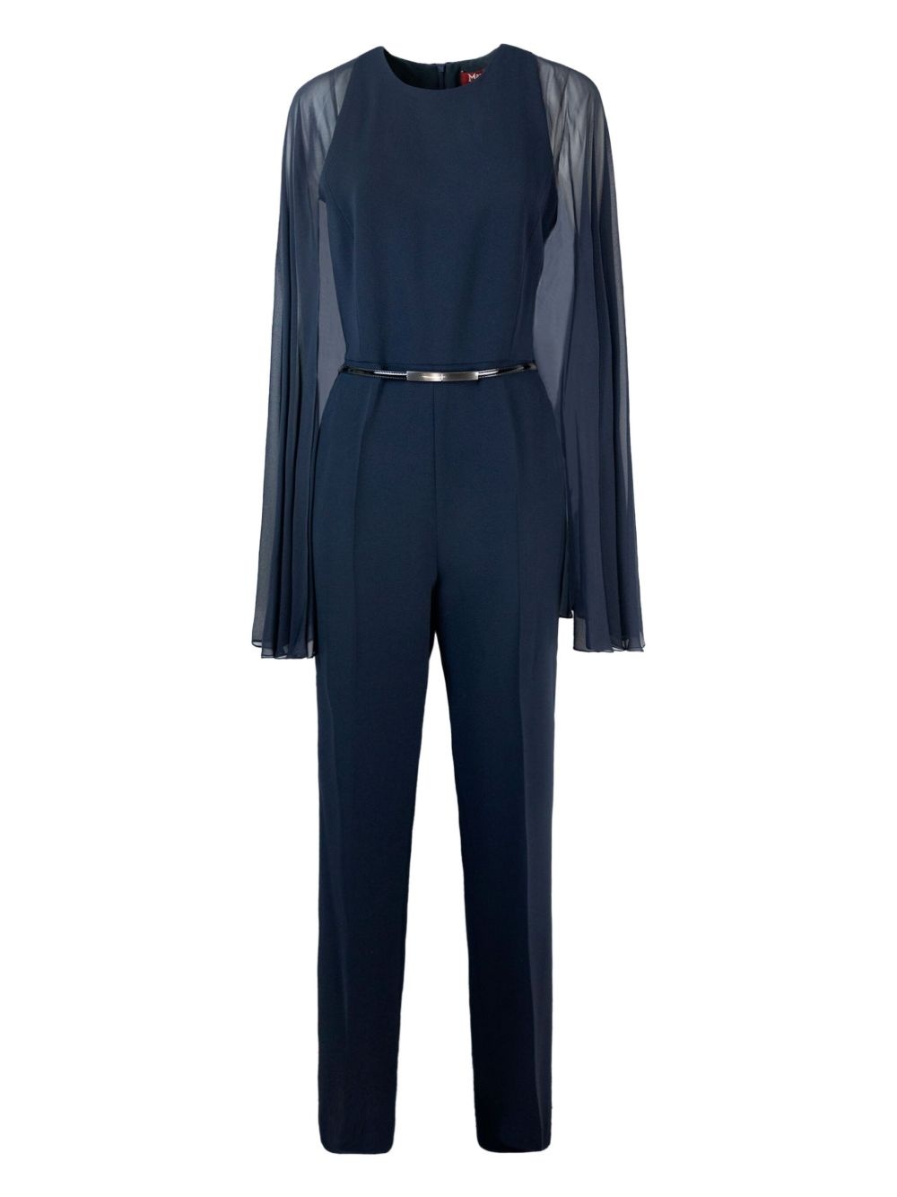 cape-sleeve jumpsuit - 1