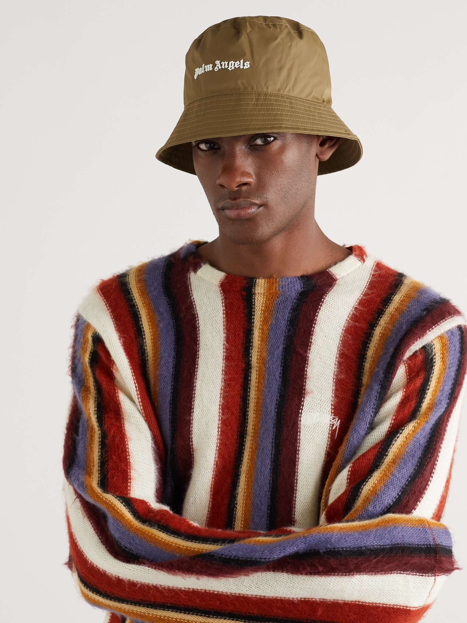 Logo-Detailed Shell Bucket Hat - 2