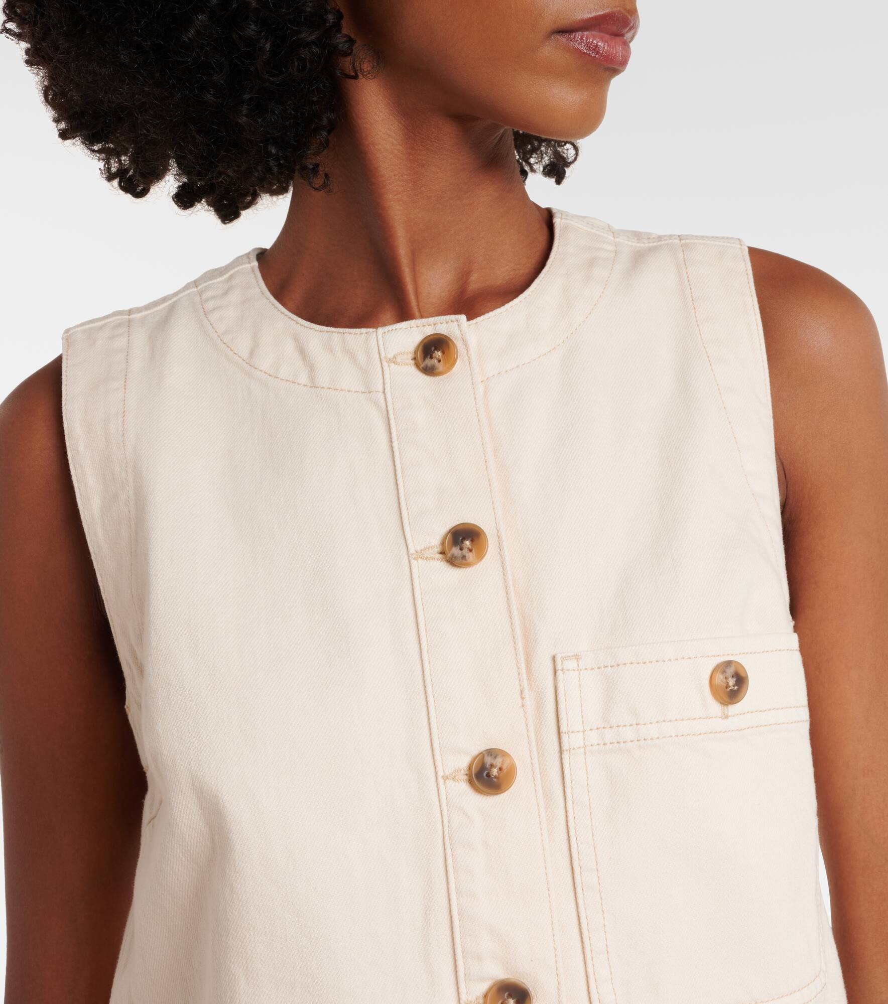 Oakley denim minidress - 4