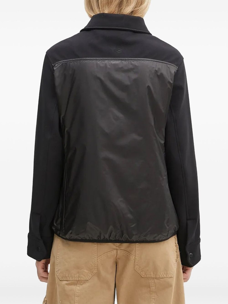 panelled button-fastening jacket 3