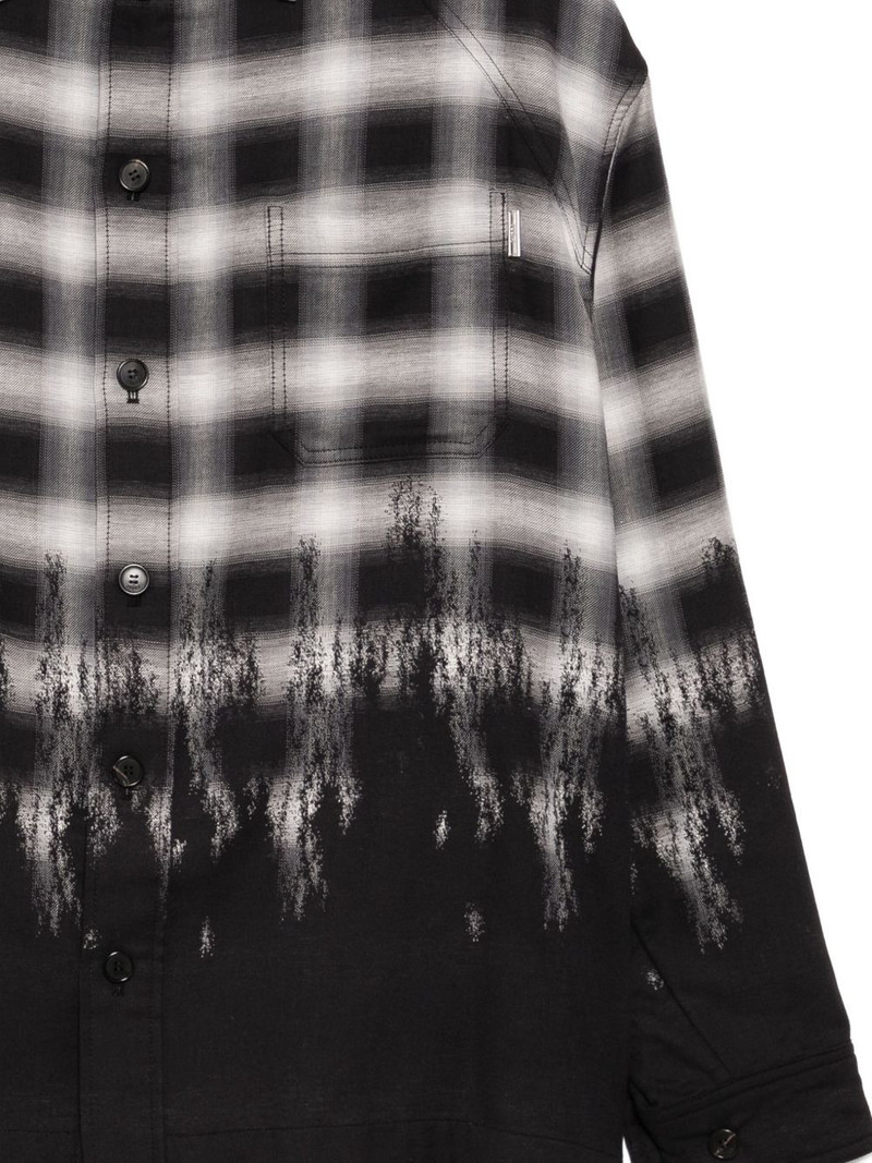 Border checked shirt 3