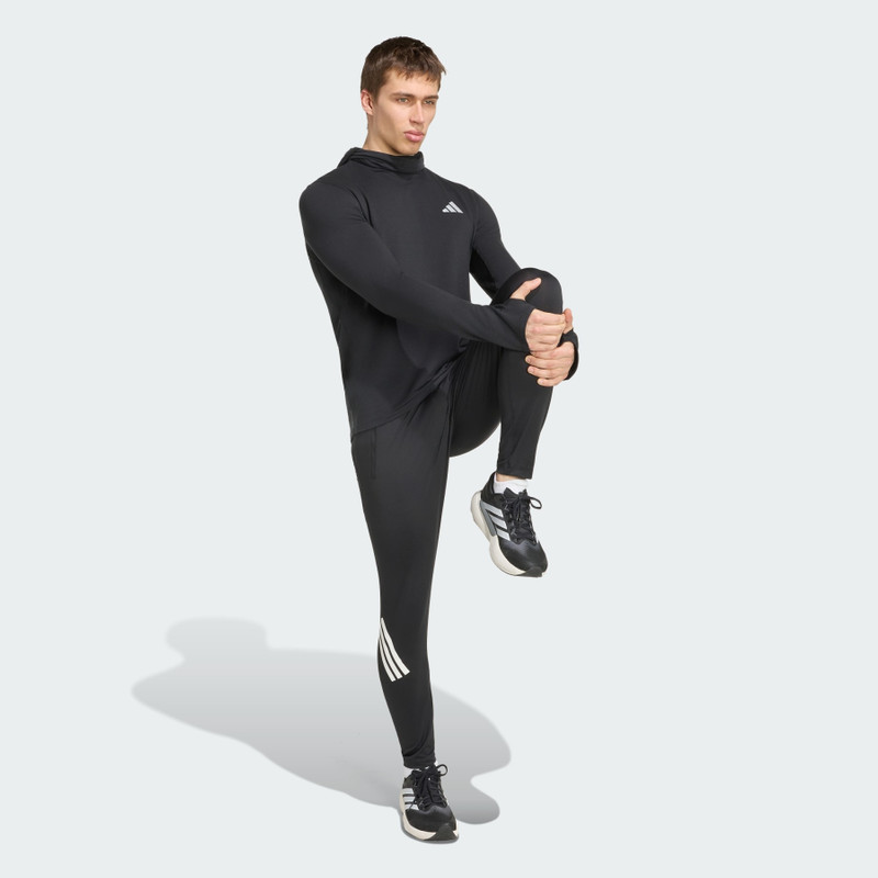 adi365 Running Essentials Winterized Long Sleeve Hooded Track Top 4