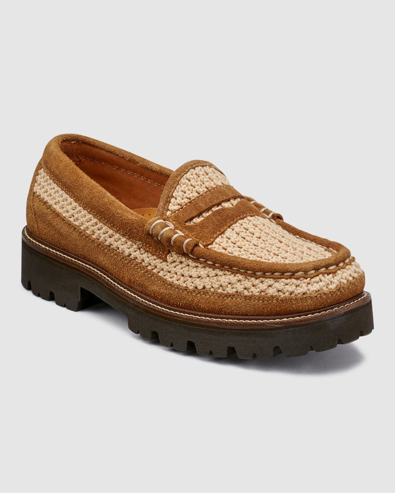 G.H. BASS X CORRIDOR LARSON RAFFIA LOAFER 5