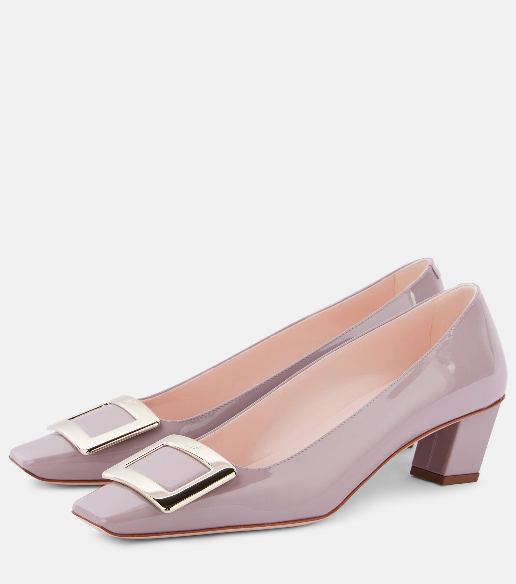 Belle Vivier 45 leather pumps - 4