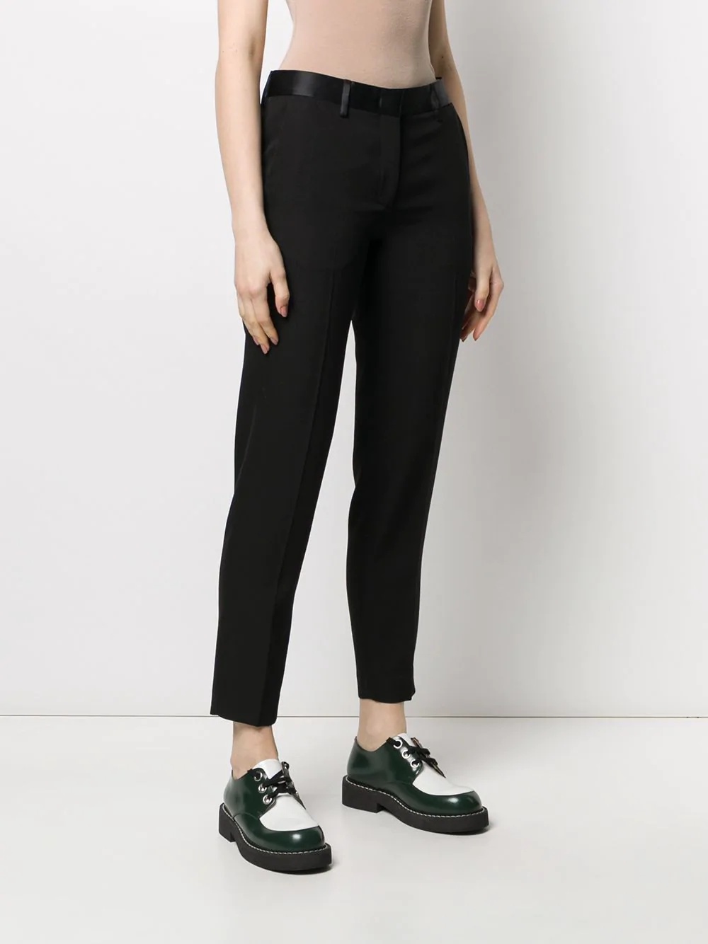 cropped tapered trousers - 3