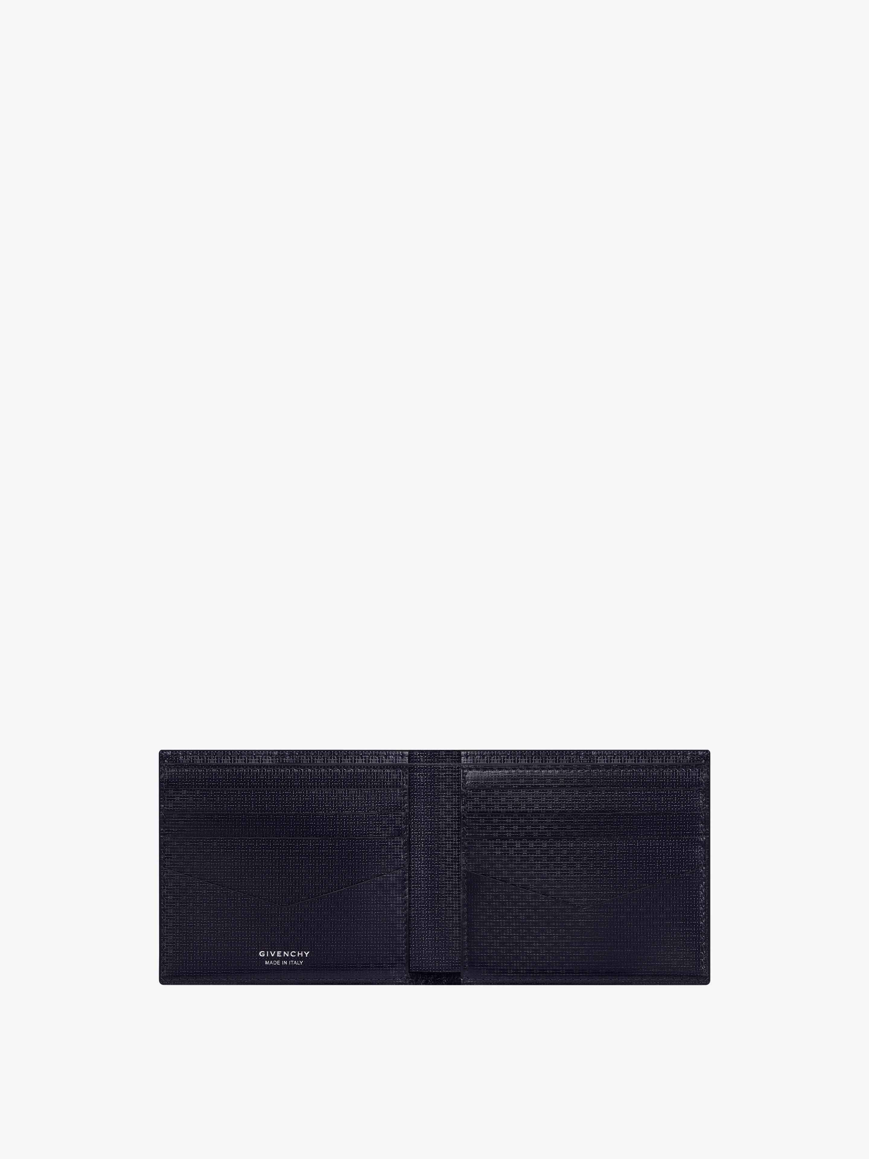 WALLET IN CLASSIC 4G LEATHER - 4