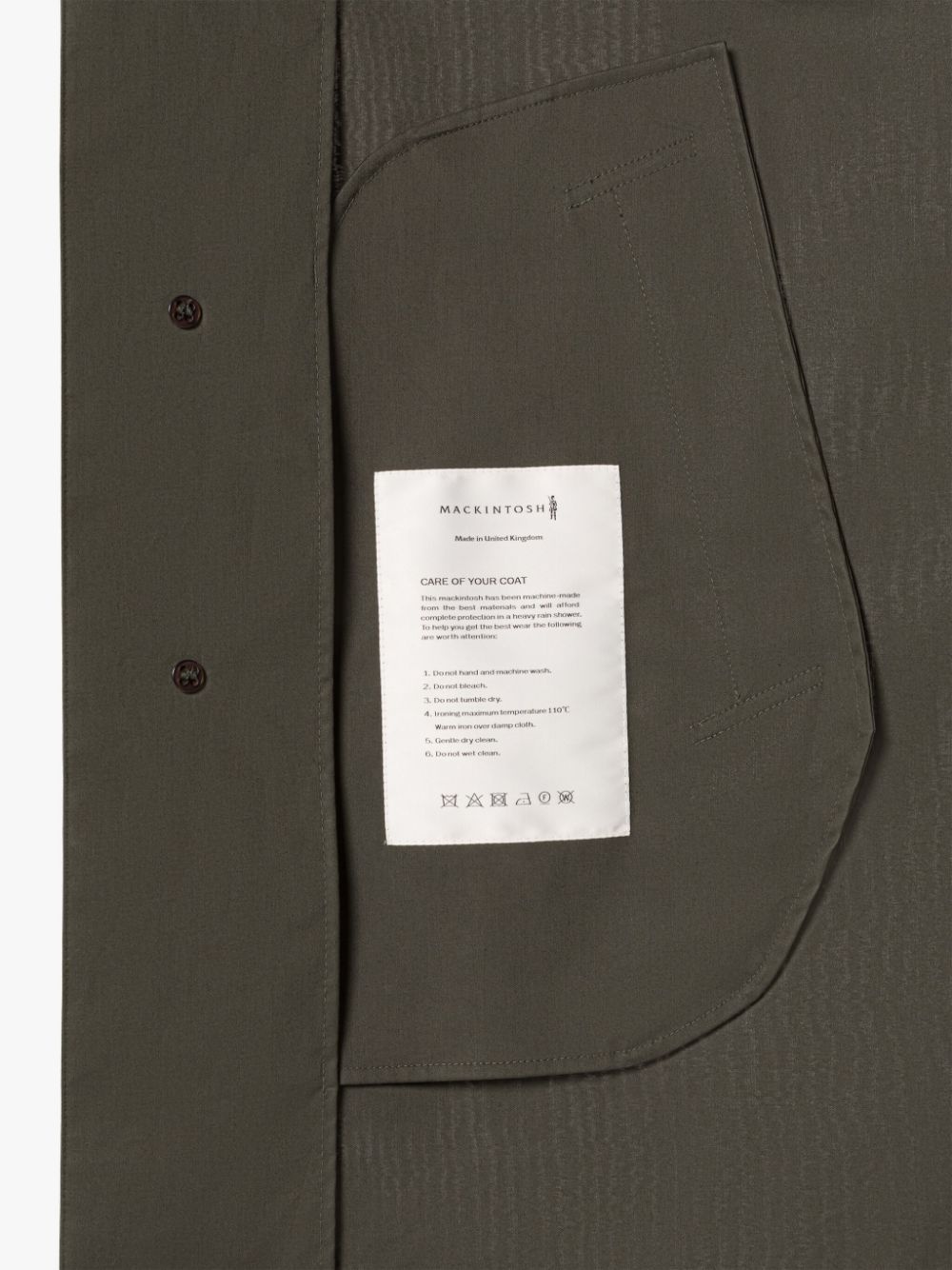 TARTAN CAMBRIDGE BOTTLE GREEN RAINTEC COTTON SHORT COAT - 6