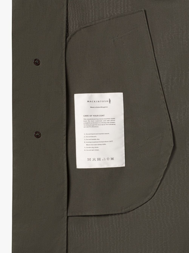 TARTAN CAMBRIDGE BOTTLE GREEN RAINTEC COTTON SHORT COAT 6