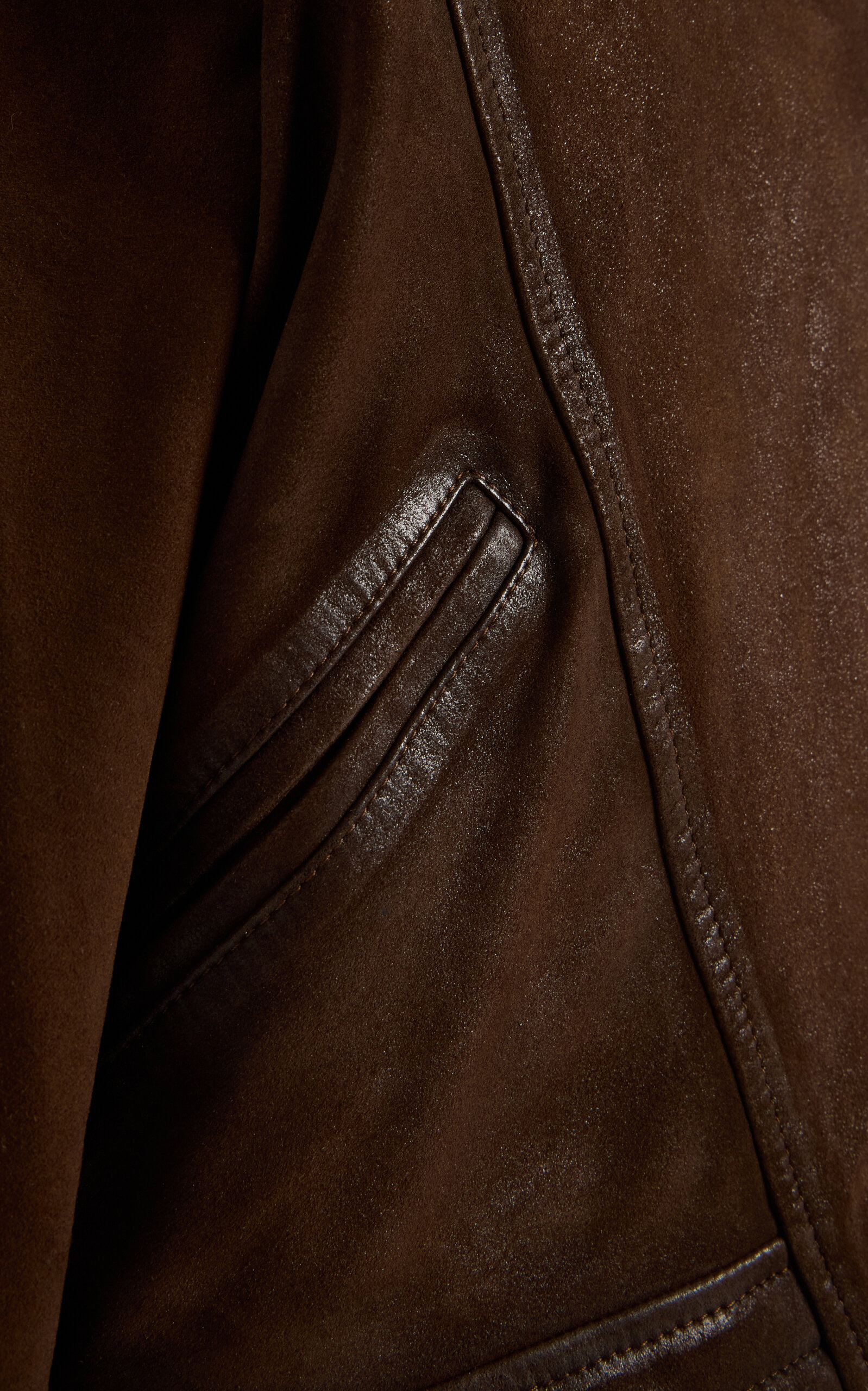 Edina Suede Jacket brown - 5