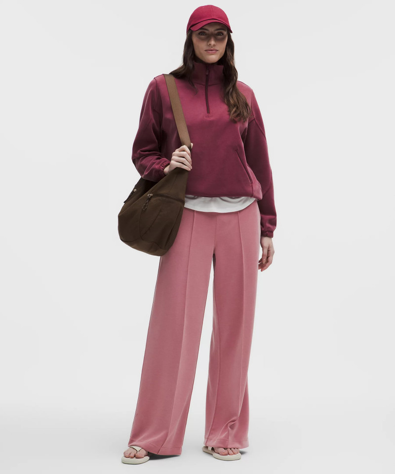 Softstreme Pintuck High-Rise Wide-Leg Pant *Regular 1