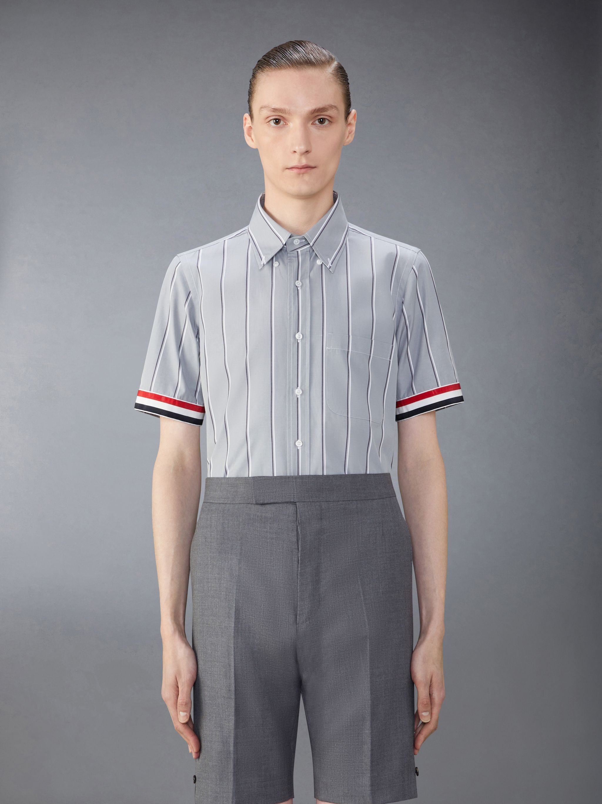 Poplin Striped Shirt - 1